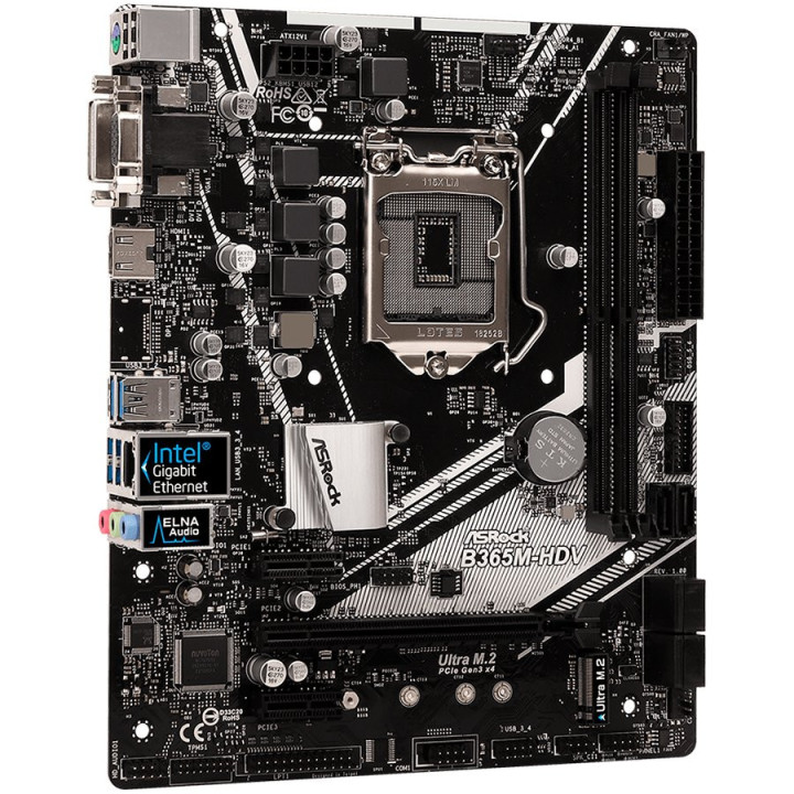 Дънна платка Asrock B365M-HDV