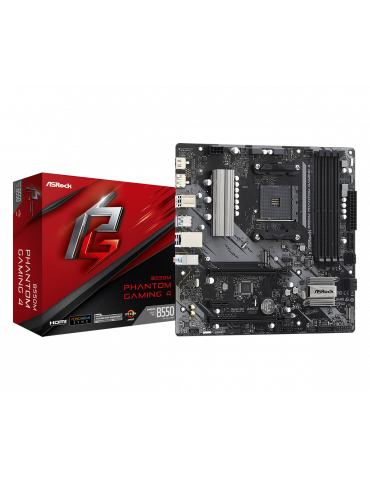 Дънна платка AsRock B550M PHANTOM GAMING 4