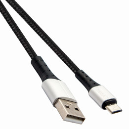 Кабел VCom USB 2.0 AM / Micro USB M 2A Charging, 1m - CU278M