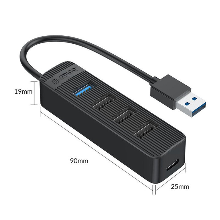 Хъб Orico USB3.0/2.0 HUB 4 ports - TWU32-4A