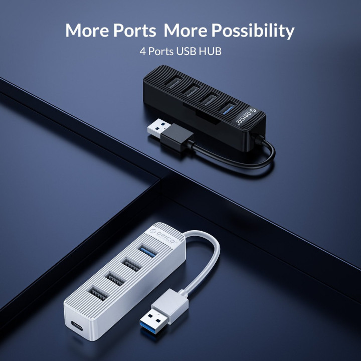 Хъб Orico USB3.0/2.0 HUB 4 ports - TWU32-4A