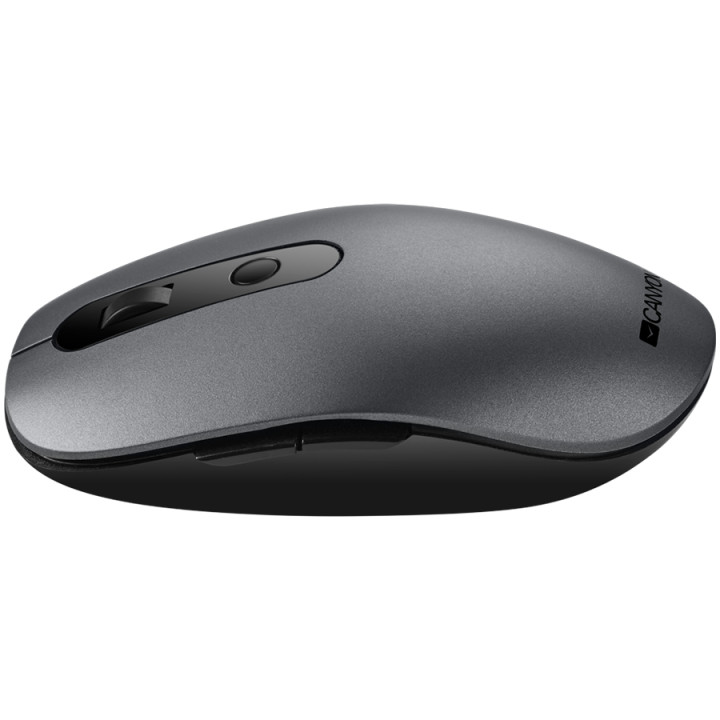 Bluetooth мишка Canyon 2 in 1 CNS-CMSW09DG, сив