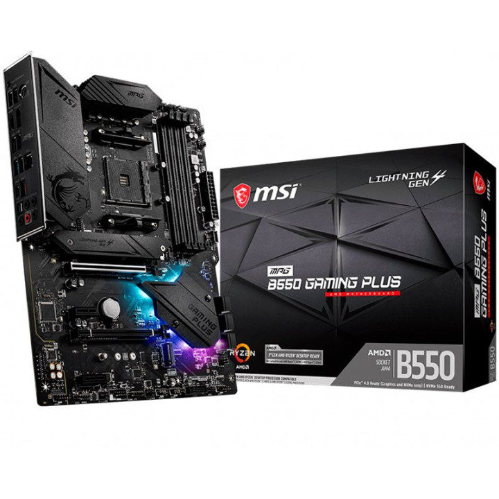 Дънна платка MSI MPG B550 GAMING PLUS