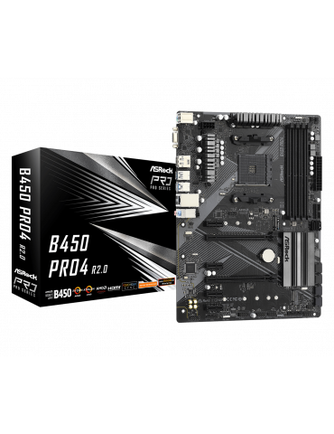 Дънна платка Asrock B450 PRO4 R2.0