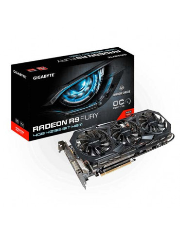 Видео карта Gigabyte AMD Radeon R9 FURY 4 GB HBM