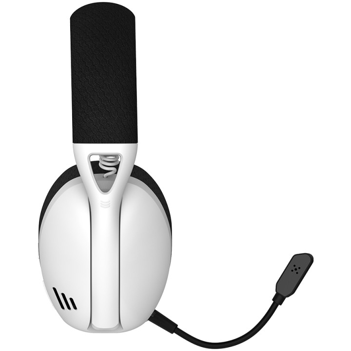Безжични геймърски слушалки Canyon Ego GH-13, virtual 7.1, 2.4G, BT V5.2, White - CND-SGHS13W