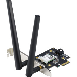 Безжичен адаптер Asus PCE-AX3000, AX3000 Dual Band PCI-E WiFi 6 (802.11ax)