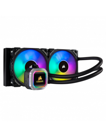 Водно охлаждане за процесор Corsair Hydro H100i RGB PLATINUM, CW-9060039-WW