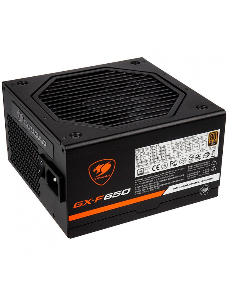 Модулно захранване COUGAR 650W GX-F 650, CG31TP06500501