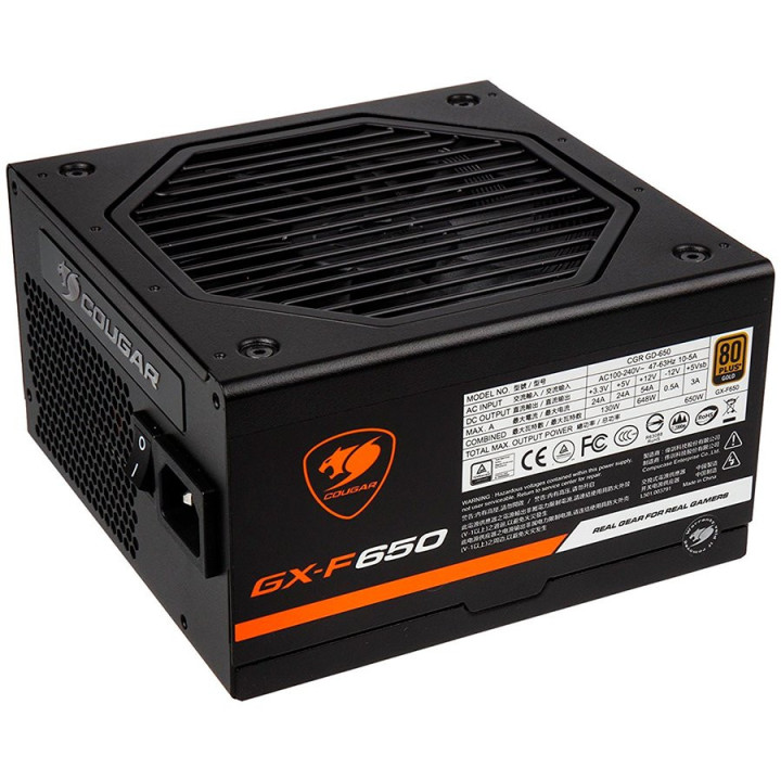 Модулно захранване COUGAR 650W GX-F 650, CG31TP06500501