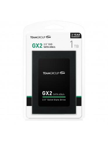 SSD диск Team Group GX2, 2.5", 1 TB, T253X2001T0C101