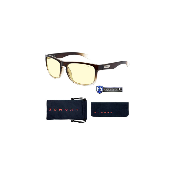 Геймърски очила Gunnar Intercept Latte Fade, Amber, Кафяв