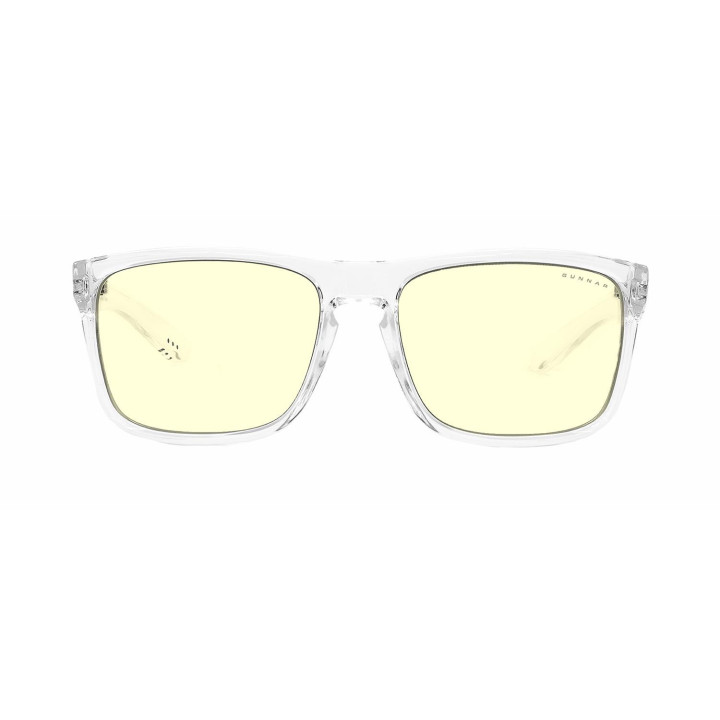 Геймърски очила Gunnar Intercept Crystal, Amber, Бял