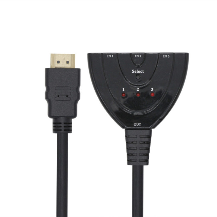 Селектор VCom HDMI Selector cable 3x1, DD433-C