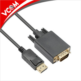 Кабел VCom DisplayPort DP M / VGA M, CG607-1.8m