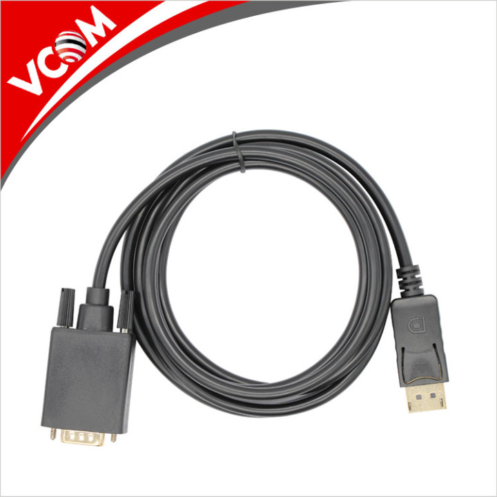 Кабел VCom DisplayPort DP M / VGA M, CG607-1.8m