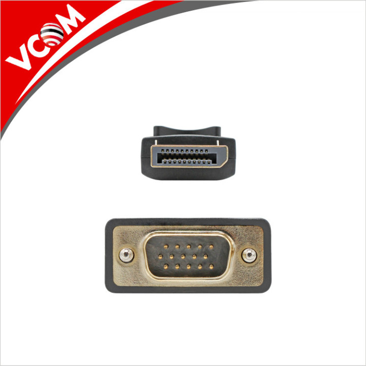 Кабел VCom DisplayPort DP M / VGA M, CG607-1.8m