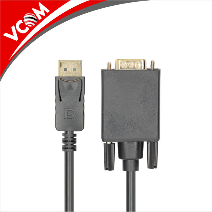 Кабел VCom DisplayPort DP M / VGA M, CG607-1.8m