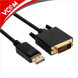 Кабел VCom DisplayPort DP M / DVI (24 1) M, CG606-1.8m