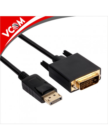 Кабел VCom DisplayPort DP M / DVI (24 1) M, CG606-1.8m