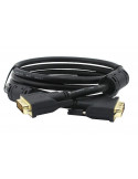 Кабел VCom DVI 24 1 Dual Link M / M  2 Ferrite, CG441GD-1.8m