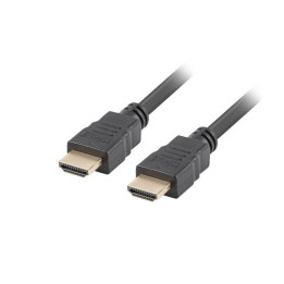 Кабел Lanberg HDMI v2.0 M/M 1m, CA-HDMI-11CC-0010-BK