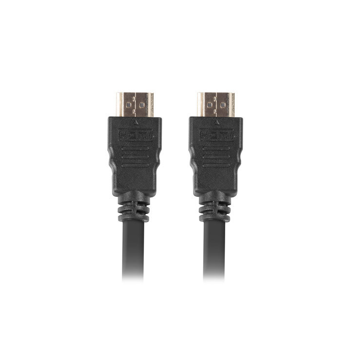 Кабел Lanberg HDMI v2.0 M/M 1m, CA-HDMI-11CC-0010-BK
