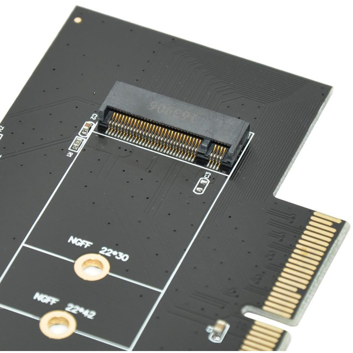Адаптер Makki M2 SSD to PCI Express 3.0 4x adapter MAKKI-M2-PCIE-VE1