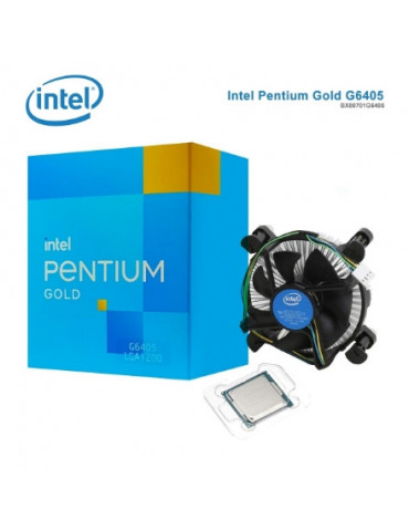 Процесор Intel Pentium G6405 4.1GHz, 4MB, LGA1200, box - BX80701G6405