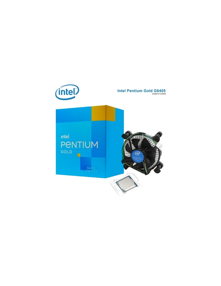 Процесор Intel Pentium G6405 4.1GHz, 4MB, LGA1200, box - BX80701G6405