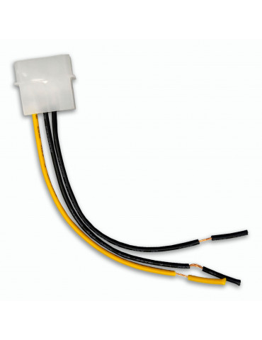 Кабел Makki Male Molex - wires 1x12V 2xGround - MAKKI-CBL-MOLEX-WR1