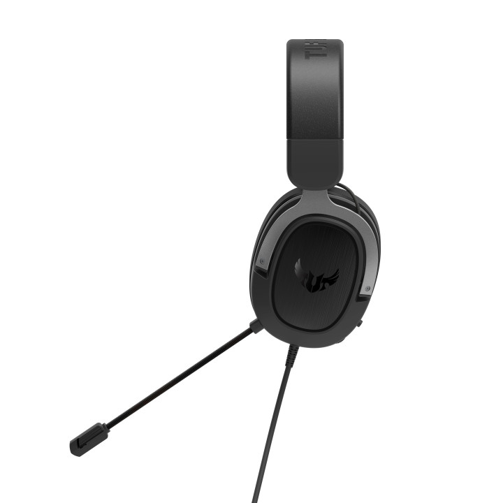 Геймърски слушалки Asus TUF Gaming H3 Gun Metal - 90YH028G-B1UA00