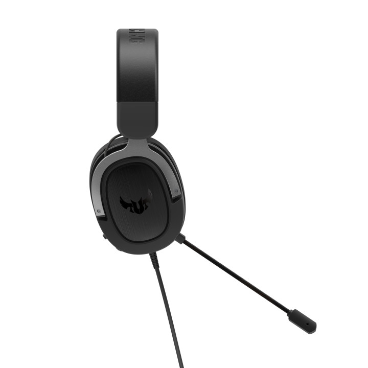 Геймърски слушалки Asus TUF Gaming H3 Gun Metal - 90YH028G-B1UA00