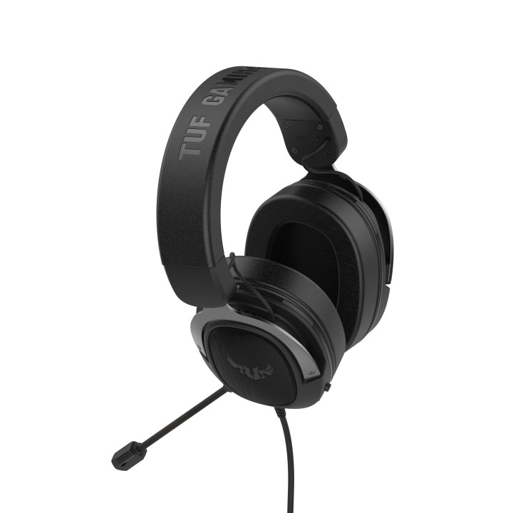 Геймърски слушалки Asus TUF Gaming H3 Gun Metal - 90YH028G-B1UA00