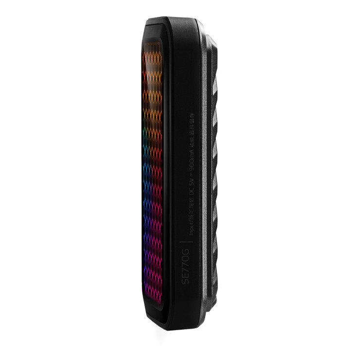 Външен SSD диск Adata 512GB SE770G RGB - ASE770G-512-U32G2-CBK