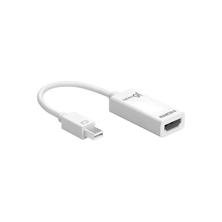 Адаптер j5create JDA159,  mini DisplayPort към 4K HDMI, 125мм