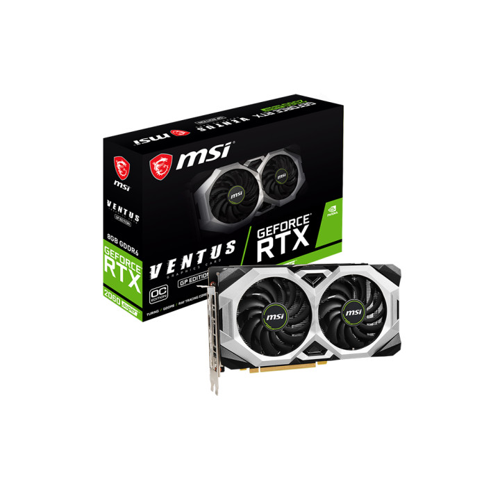 Видео карта MSI NVIDIA GeForce RTX 2060 SUPER VENTUS GP 8GB OC - 912-V375-253
