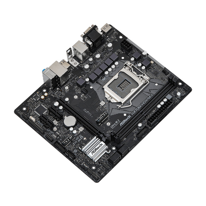 Дънна платка AsRock H470M-HDV/M.2, LGA1200