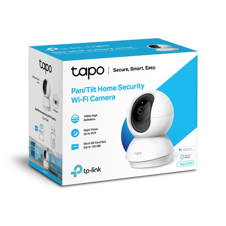 WiFi Pan/Tilt камера за наблюдение TP-Link Tapo C200