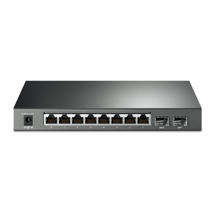 Комутатор TP-Link TL-SG2210P 2 SFP слота v3, 8-портов Gigabit Smart PoE