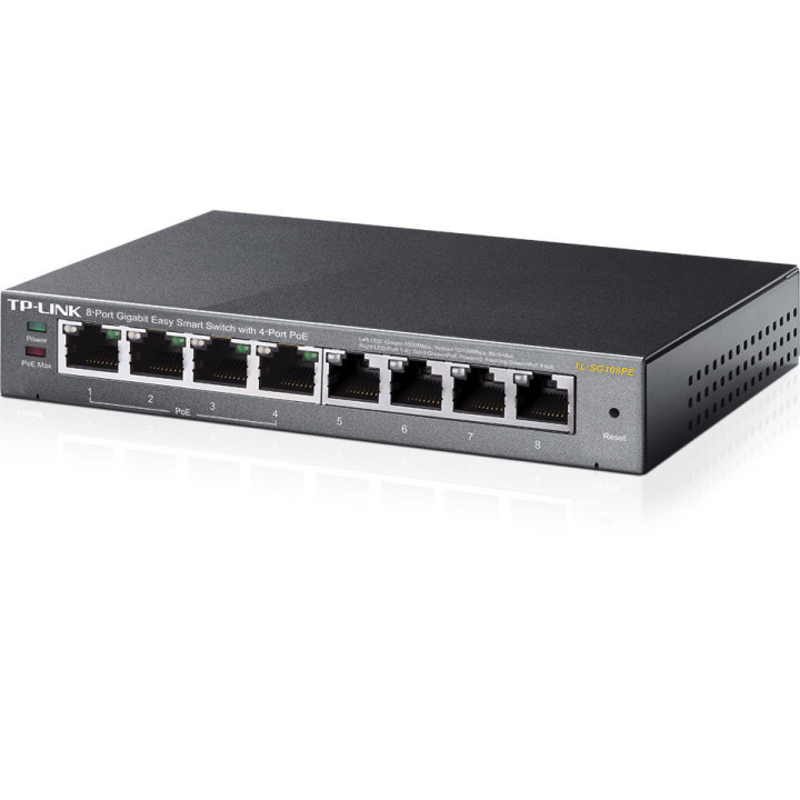 Комутатор TP-Link TL-SG108PE PoE