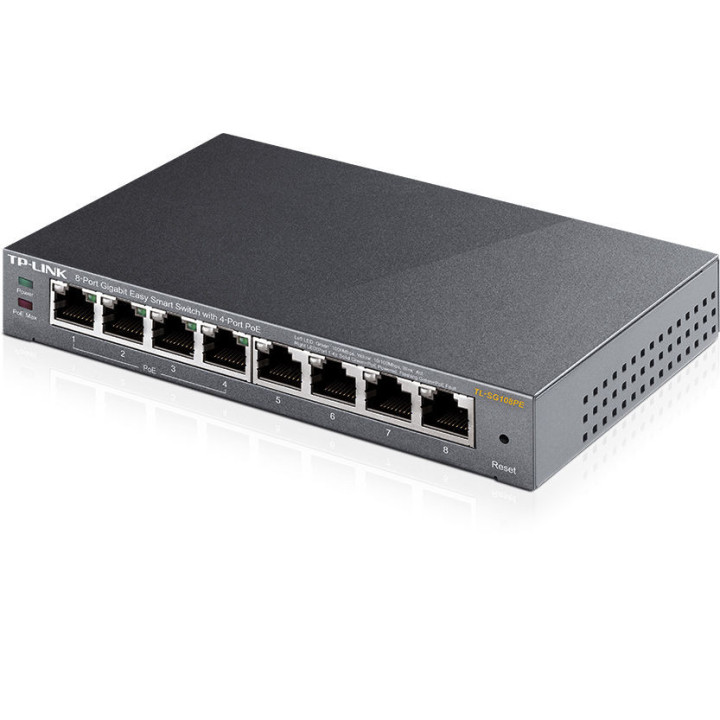 Комутатор TP-Link TL-SG108PE PoE