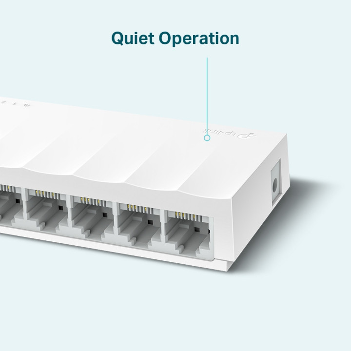 Комутатор TP-Link LS1008, 8-портов 10/100 Mbps