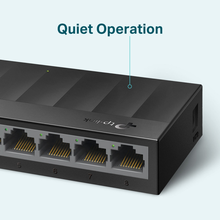 Комутатор TP-Link LS1008G, 8-портов Gigabit