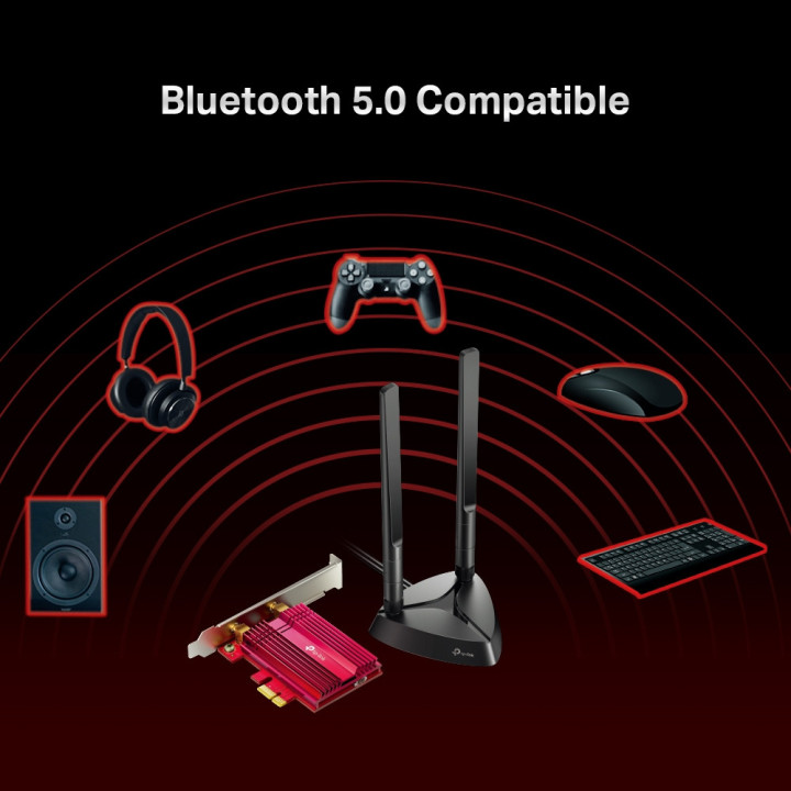 Bluetooth 5.0 PCIe адптер TP-Link Archer TX3000E WiFi 6