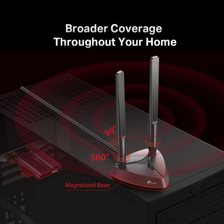Bluetooth 5.0 PCIe адптер TP-Link Archer TX3000E WiFi 6