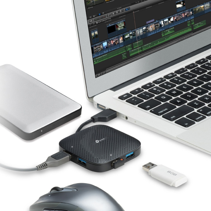 USB хъб TP-Link UH400 USB 3.0 с 4 порта