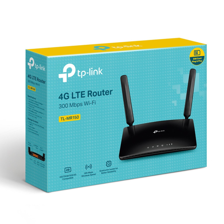 Рутер TP-Link TL-MR150 N300 Mbps, 4G LTE