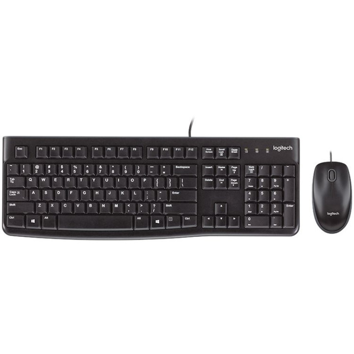 Комплект клавиатура с мишка Logitech MK120, US - 920-002563