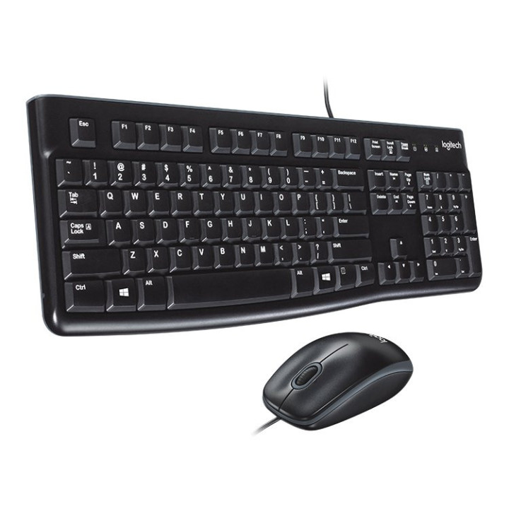 Комплект клавиатура с мишка Logitech MK120, US - 920-002563